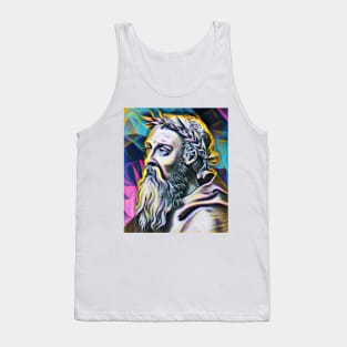 Heraclitus Portrait | Heraclitus Artwork 9 Tank Top